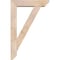 Ekena Millwork Traditional Slat Smooth Bracket w/ Offset Brace, Douglas Fir, 5 1/2"W x 22"D x 34"H BKT0604X22X34TRA06SDF - alternate 3